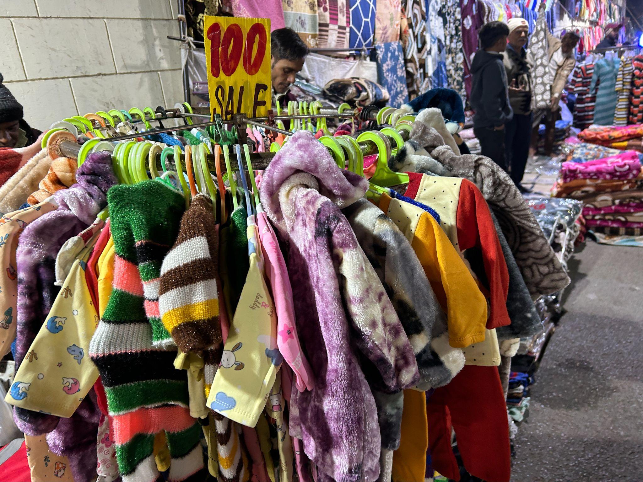 インドのバザールの服